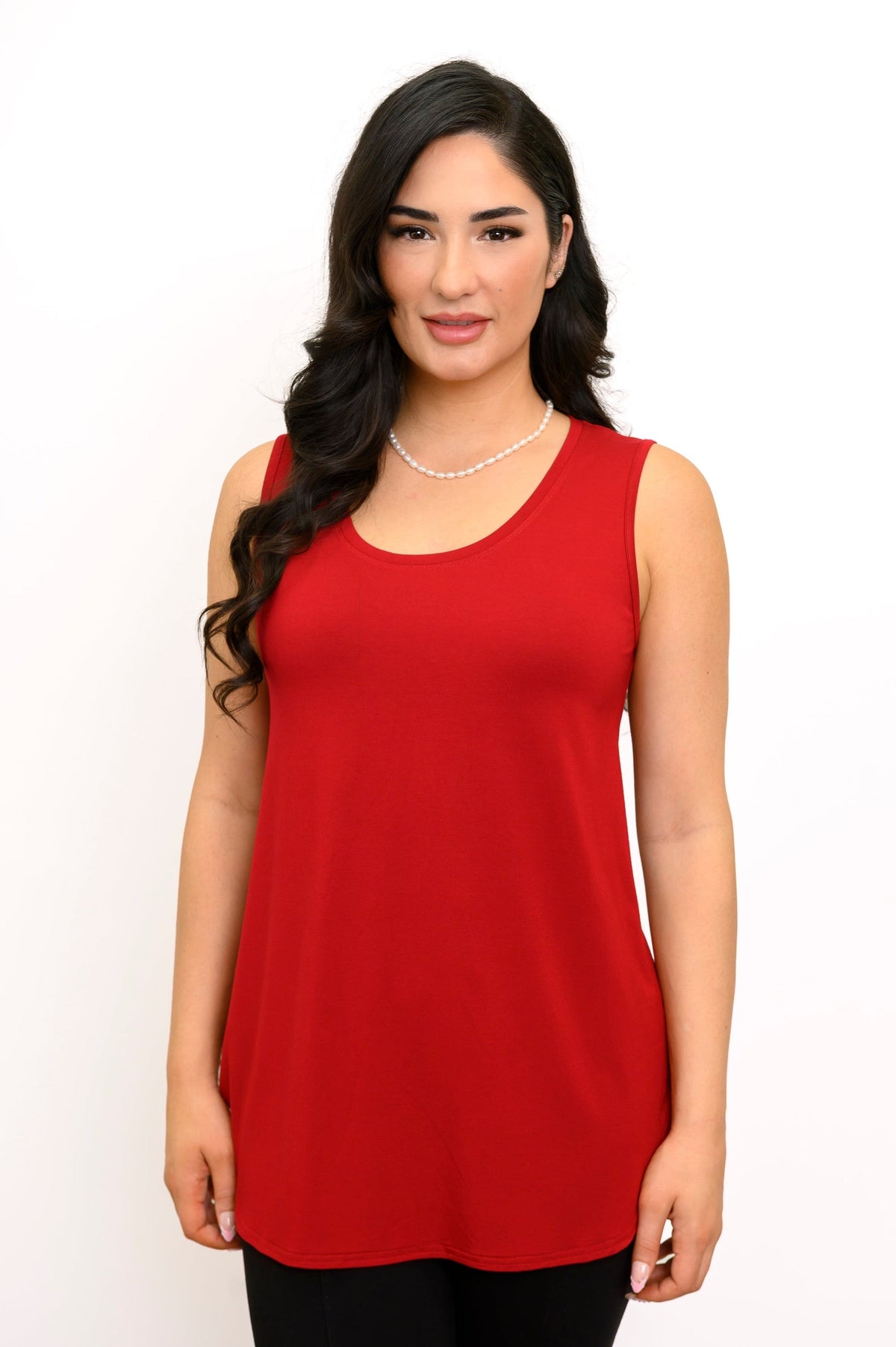Jazz Tank, Lipstick, Bamboo
