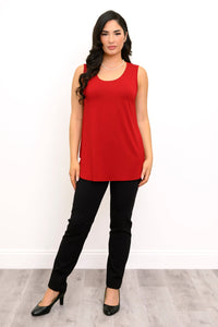 Jazz Tank, Lipstick, Bamboo