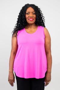 Jazz Tank, Pink, Bamboo -Final Sale