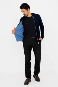 Joey Sweater, Navy, Merino Wool