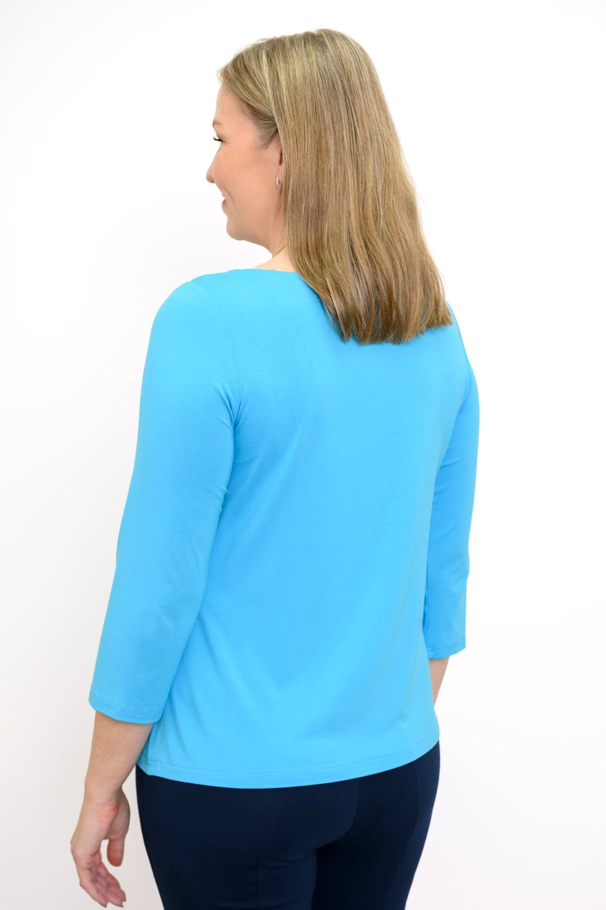 Jolly Top, Turquoise, Bamboo