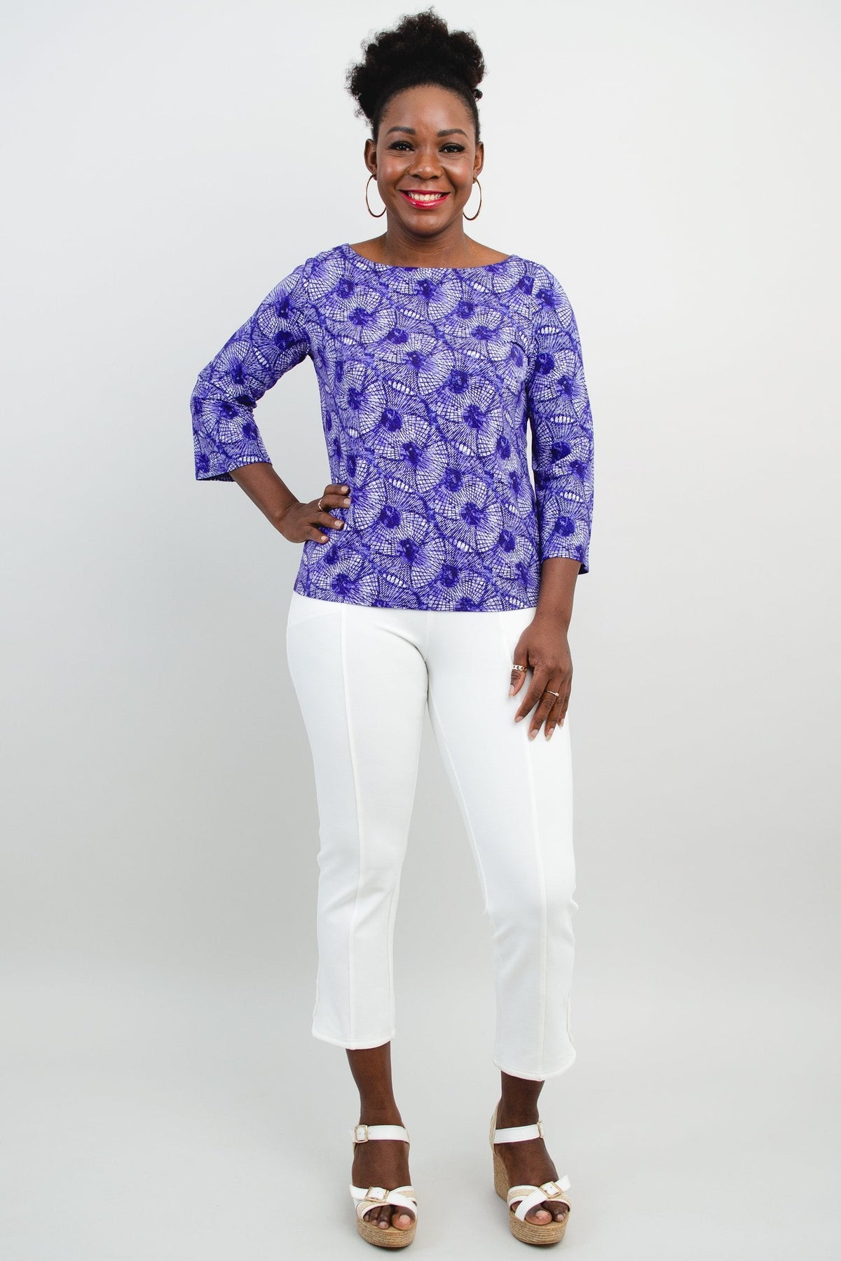 Jolly Top, Violet Lantern, Bamboo- Final Sale