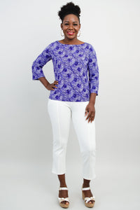 Jolly Top, Violet Lantern, Bamboo- Final Sale