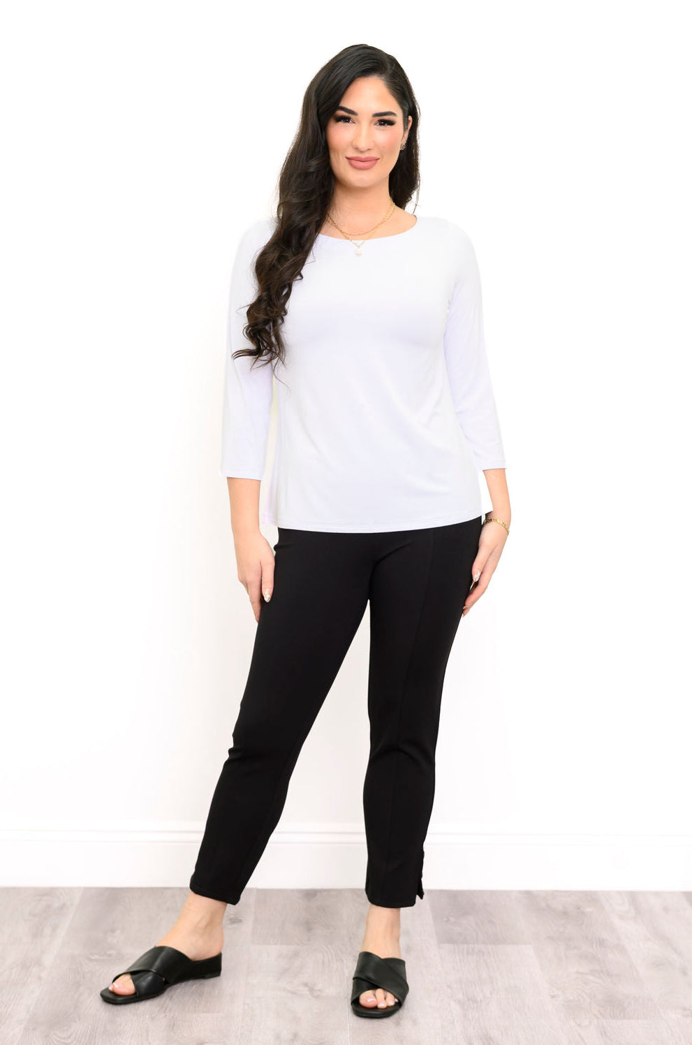 Jolly Top, White, Bamboo