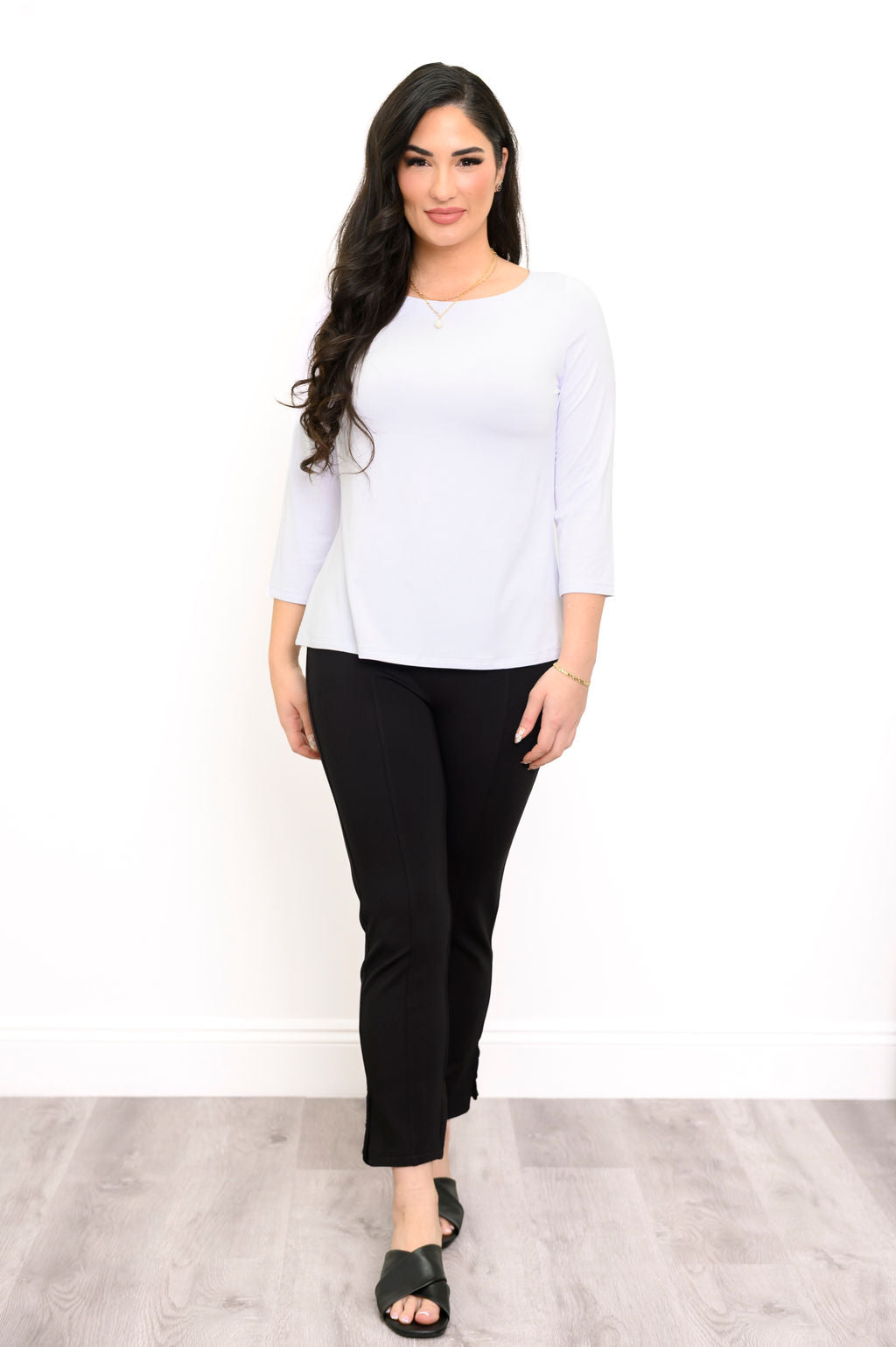Jolly Top, White, Bamboo