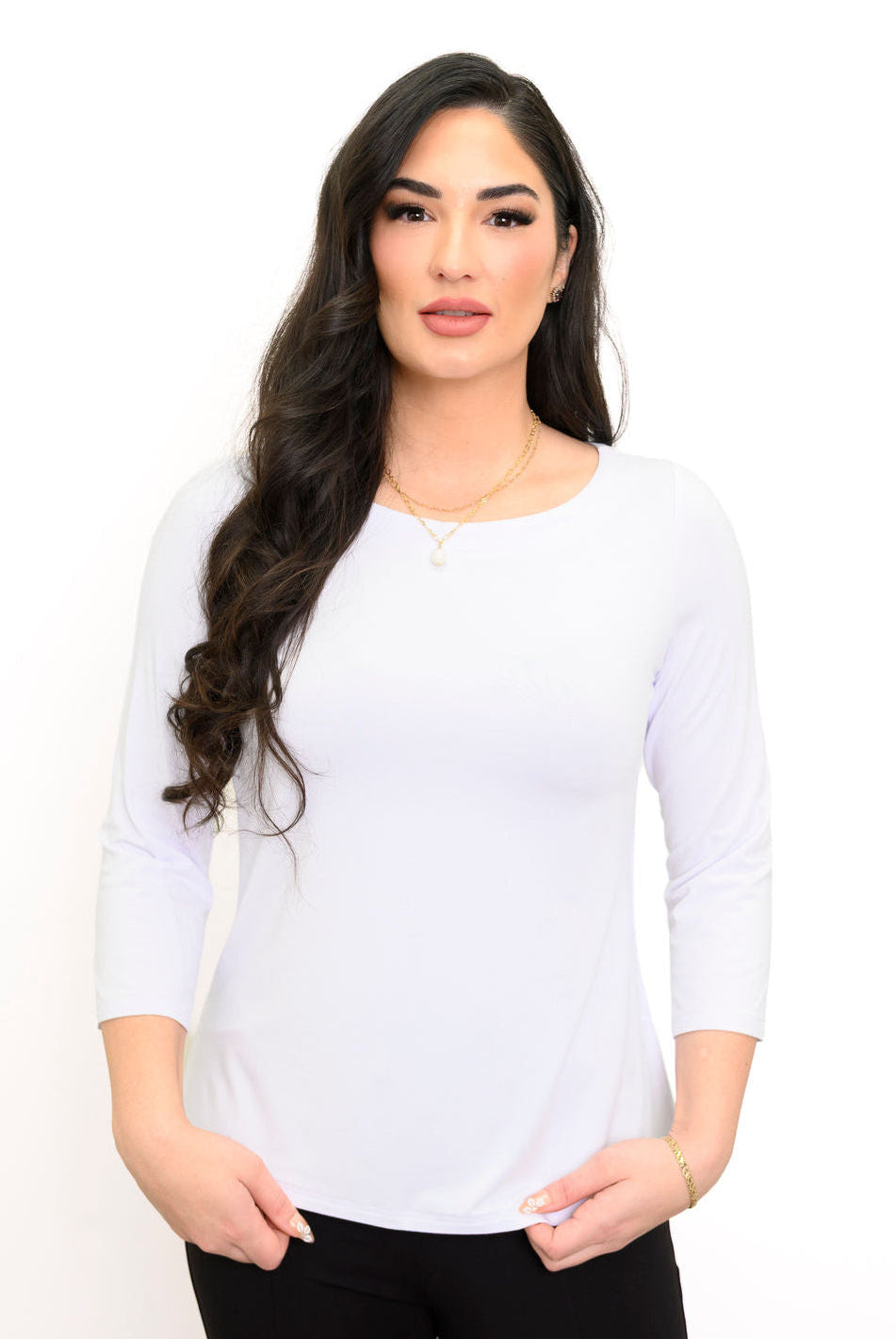 Jolly Top, White, Bamboo
