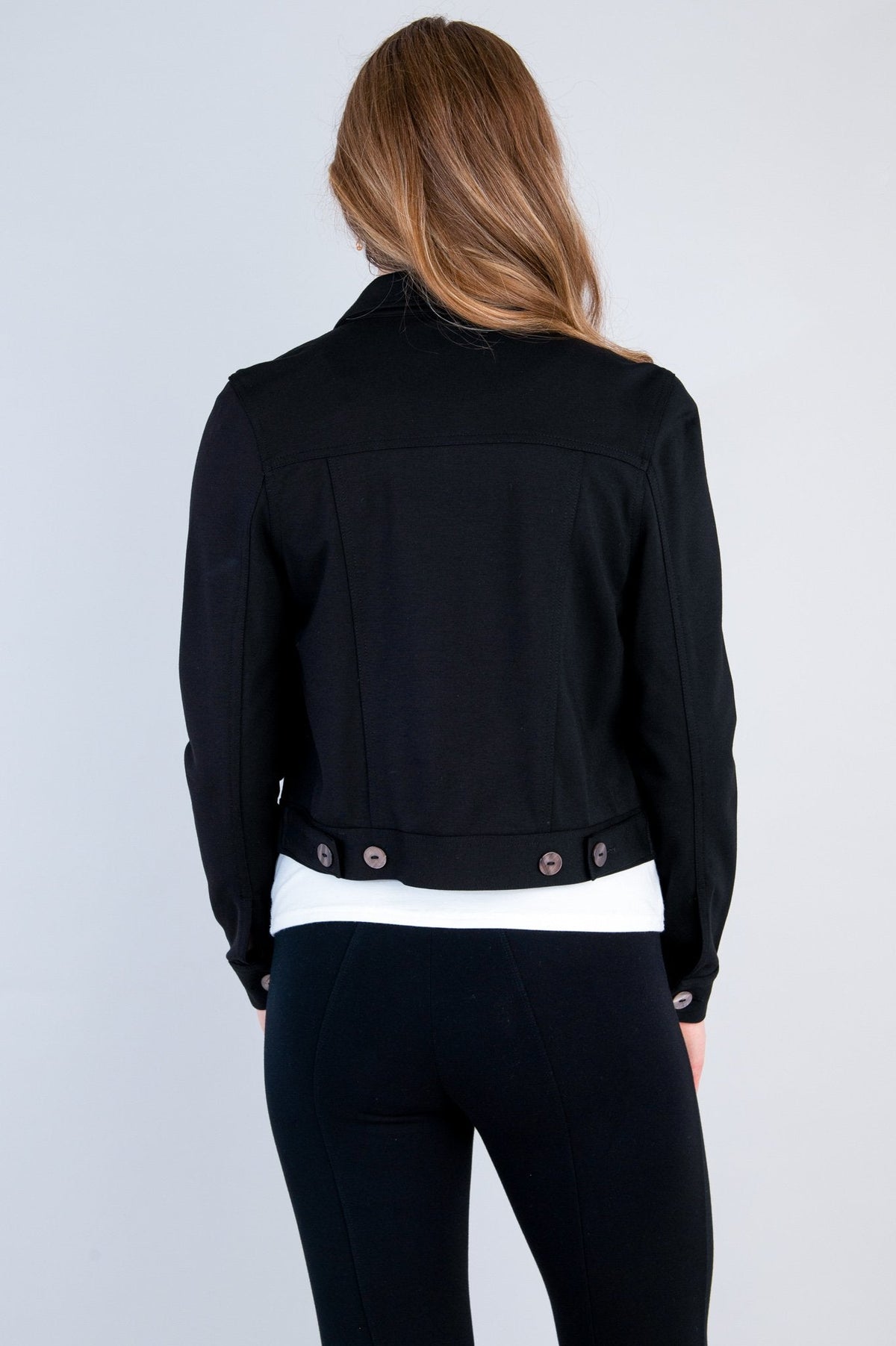 Jones Jacket, Black, Modal  - Final Sale