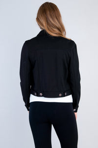 Jones Jacket, Black, Modal  - Final Sale