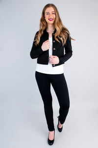 Jones Jacket, Black, Modal  - Final Sale
