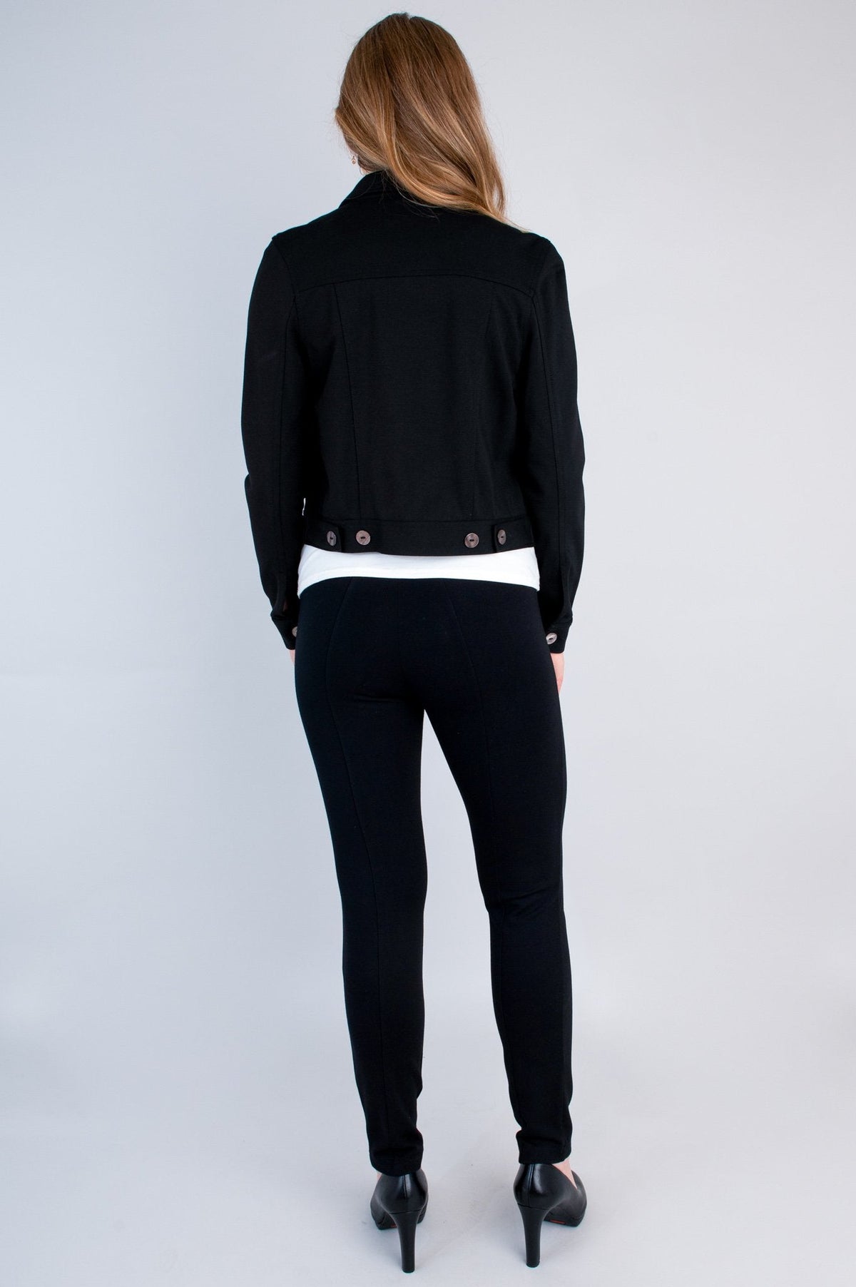 Jones Jacket, Black, Modal  - Final Sale