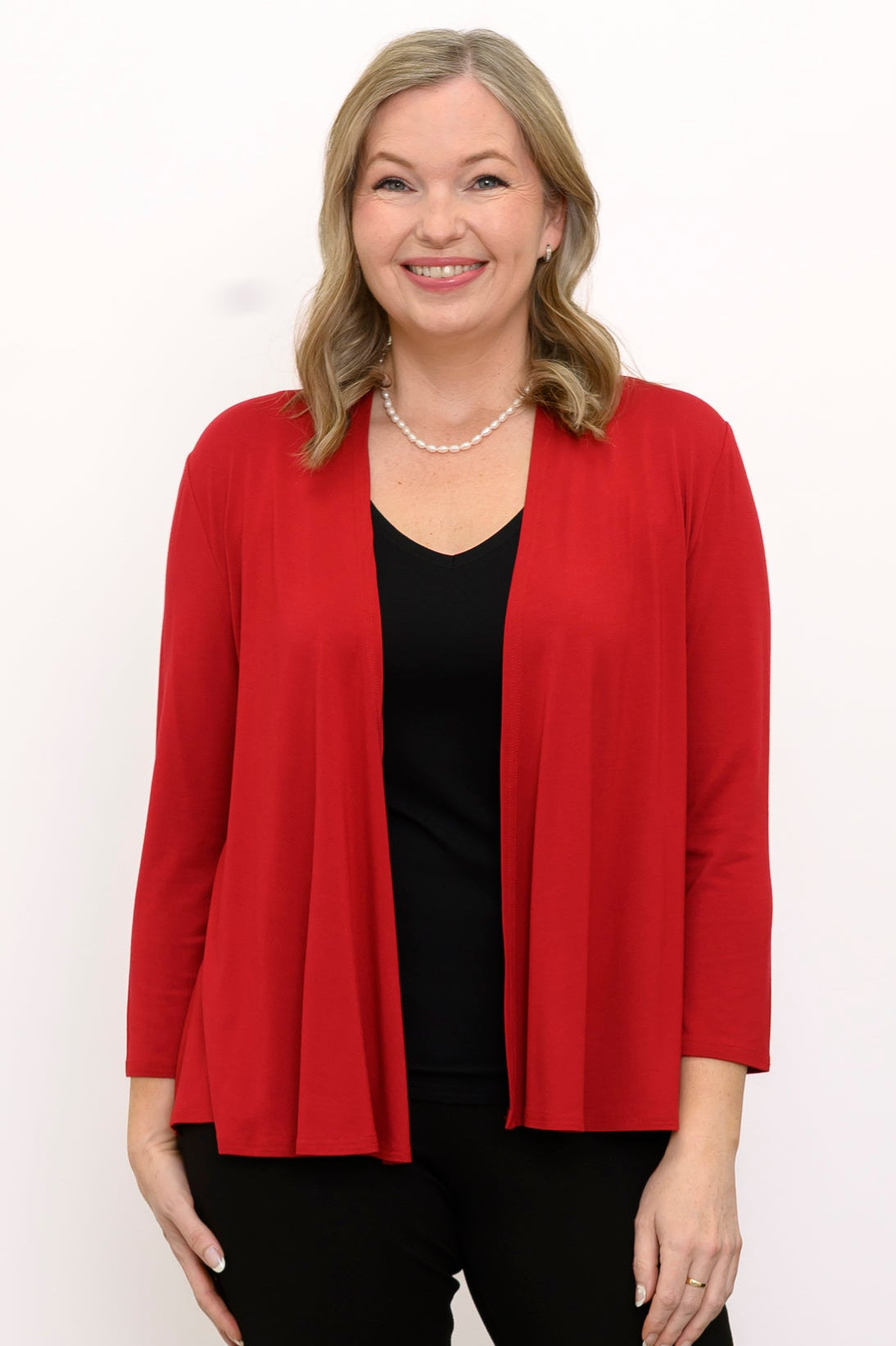Kathy Jacket, Lipstick, Bamboo