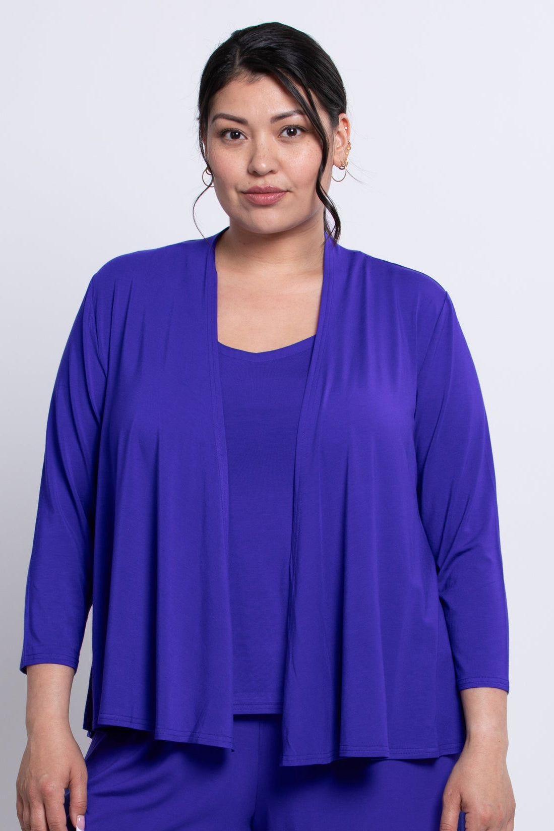 Kathy Jacket, Violet, Bamboo