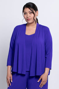 Kathy Jacket, Violet, Bamboo