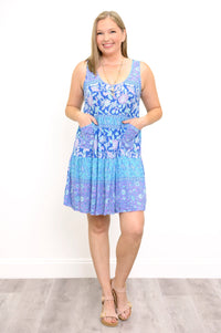 Kaya Dress, Mystic Mosaic