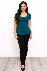 Kim Cap, Teal, Bamboo