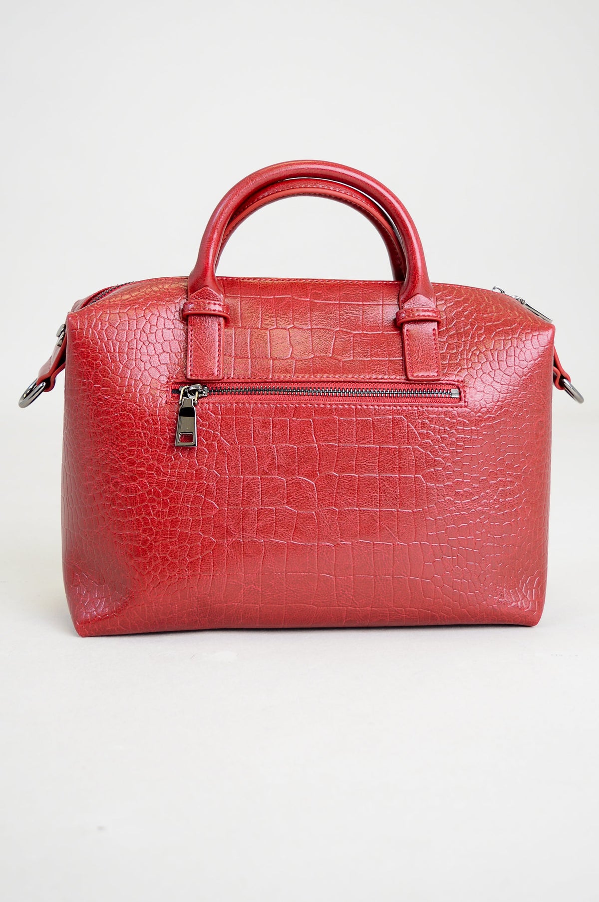 Kimmy Handbag, Red, Leather