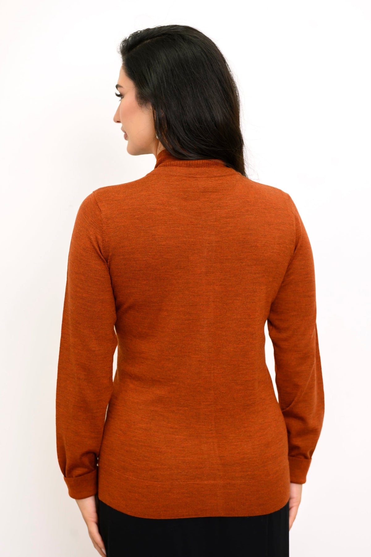 Kitten Cardigan, Bronze, Merino Wool