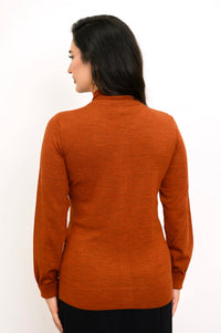 Kitten Cardigan, Bronze, Merino Wool