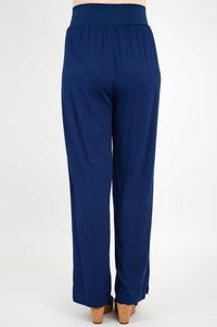 Landon Pant, Indigo, Linen Bamboo