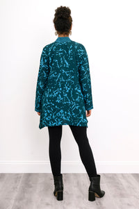 Laney Blouse, Teal Wish