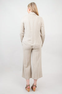 Lauren Jacket, Sand, Linen Bamboo - Final Sale