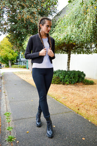 Trust Coat, Black, Modal