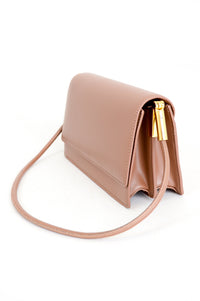 Lina Bag, Brown, Leather