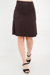 Magna Skort, Coffee, Bamboo