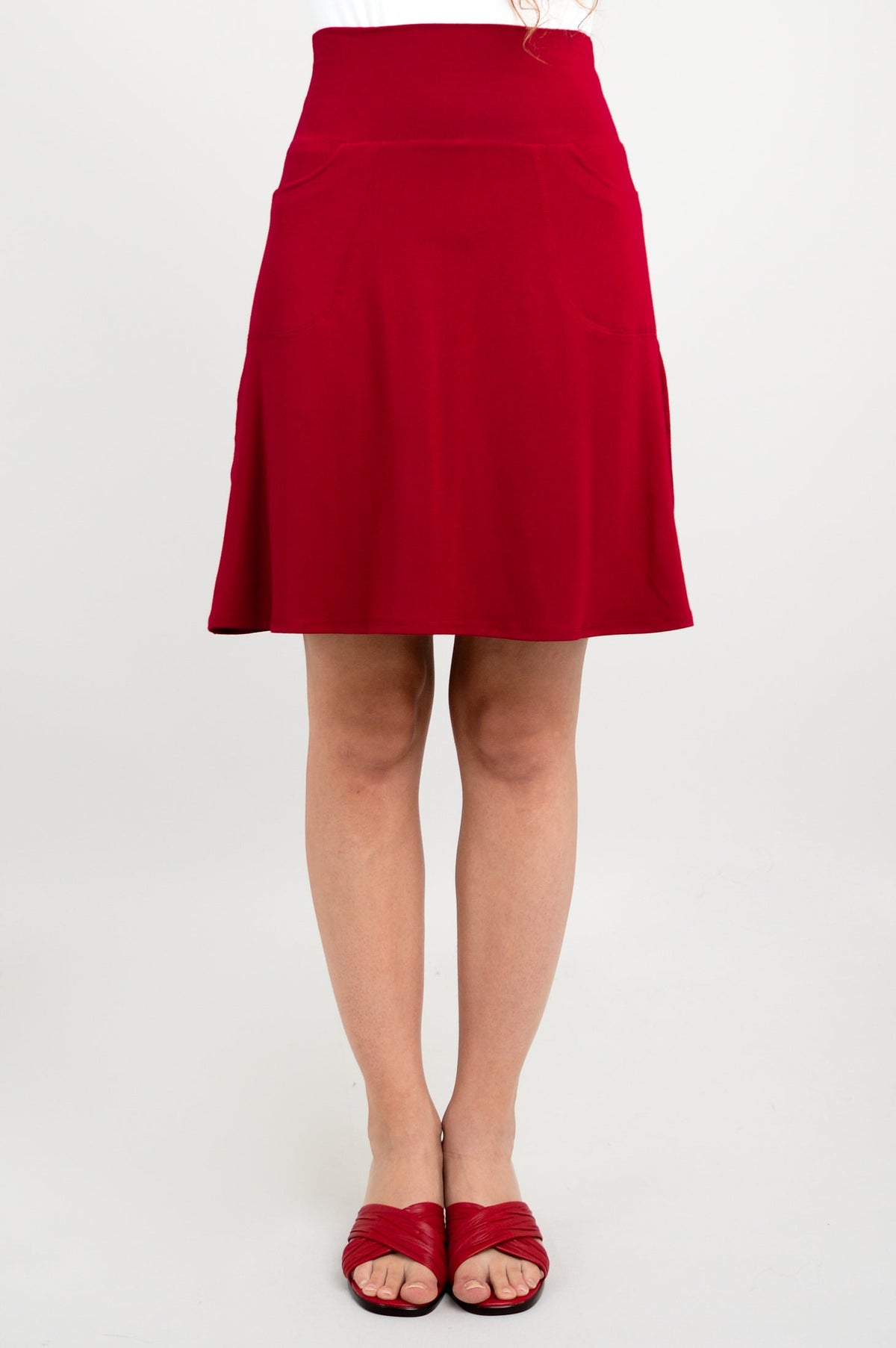 Magna Skort, Lipstick, Bamboo