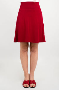 Magna Skort, Lipstick, Bamboo