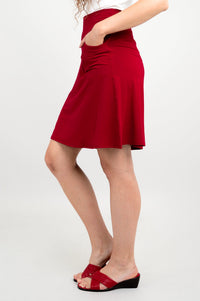 Magna Skort, Lipstick, Bamboo