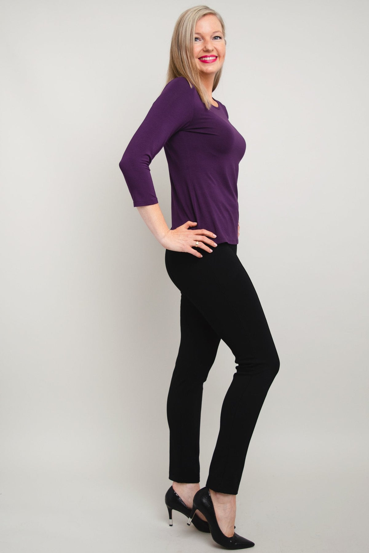Margorie Top, Royale, Bamboo - Final Sale