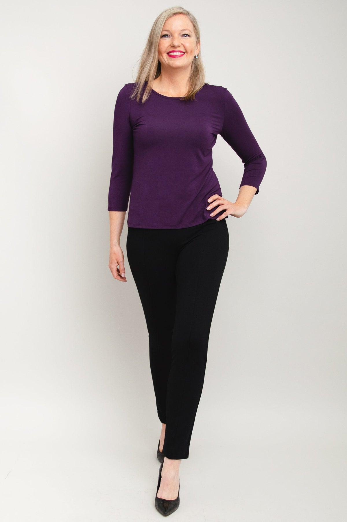 Margorie Top, Royale, Bamboo - Final Sale