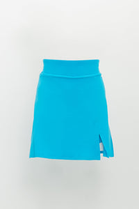 Melly Skort, Turquoise, Bamboo - Final Sale