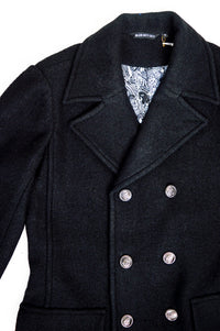 Mens Peacoat, Black