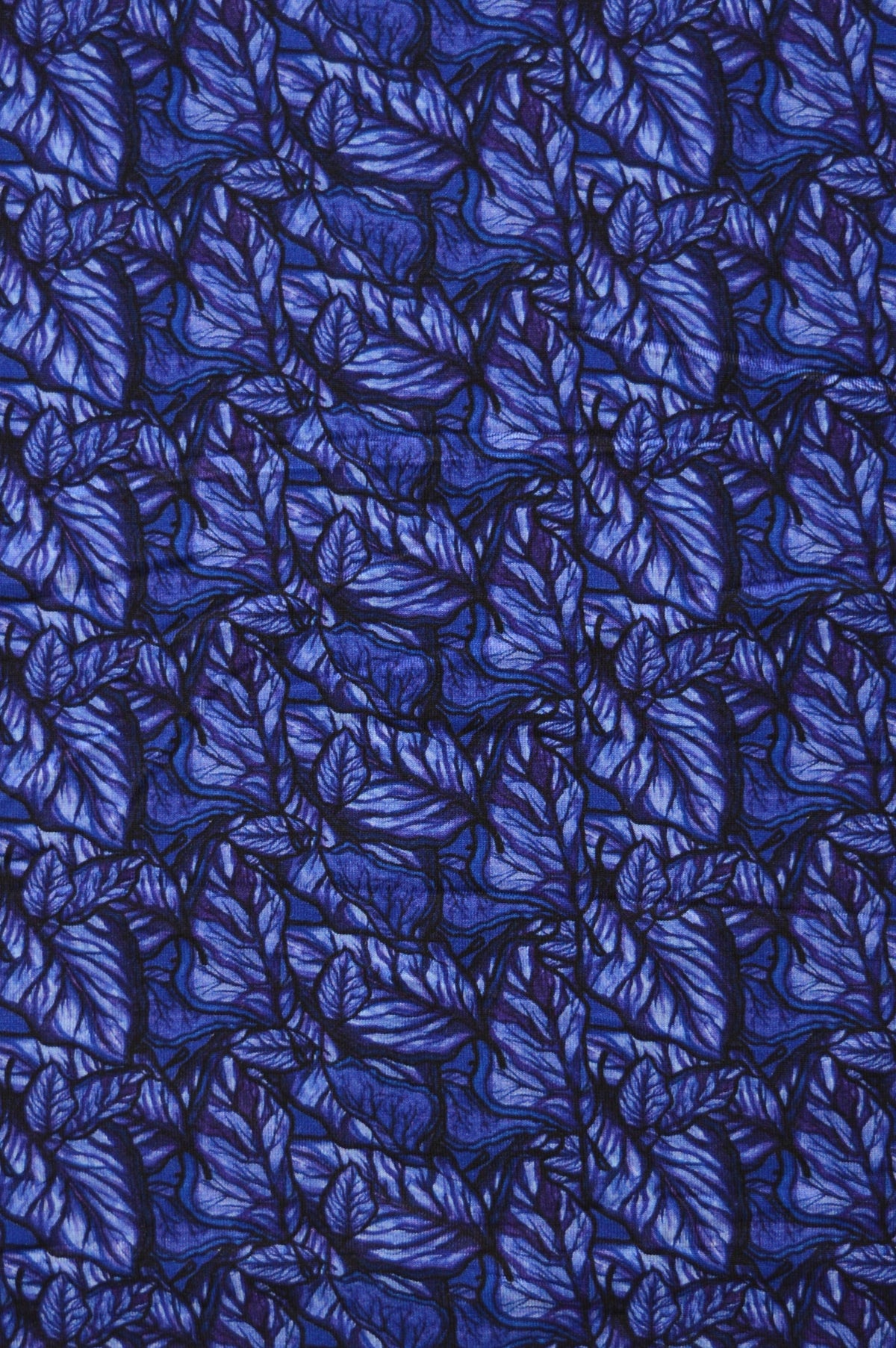 Franca L/S Top, Midnight Leaves, Bamboo - Final Sale