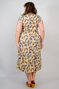 Morgan Dress, Alma, Linen Bamboo - Final Sale