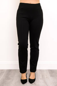Nadia Petite Pant, Black, Modal