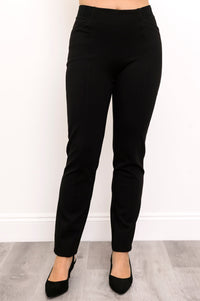 Nadia Tall Pant, Black, Modal