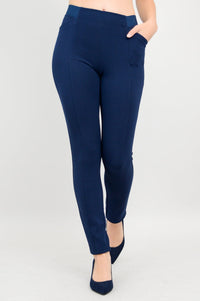 Nadia Petite Pant, Indigo, Modal