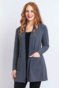 Pauline Jacket, Graphite, Bamboo - Final Sale