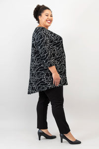 Peyton Top, Art Expo, Bamboo - Final Sale