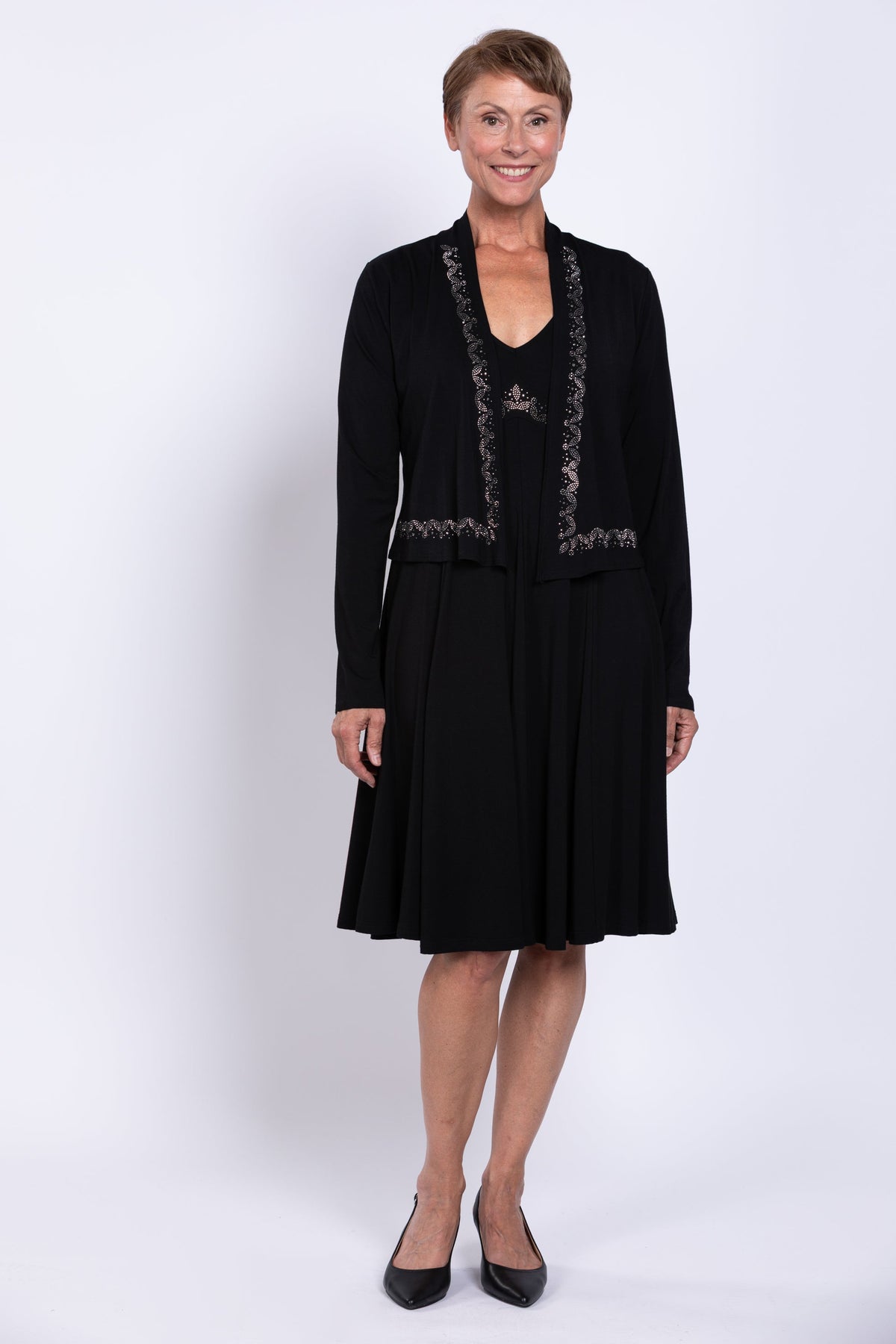 Pipa Jacket, Black Diamond, Bamboo - Final Sale