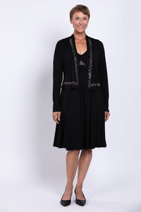 Pipa Jacket, Black Diamond, Bamboo - Final Sale