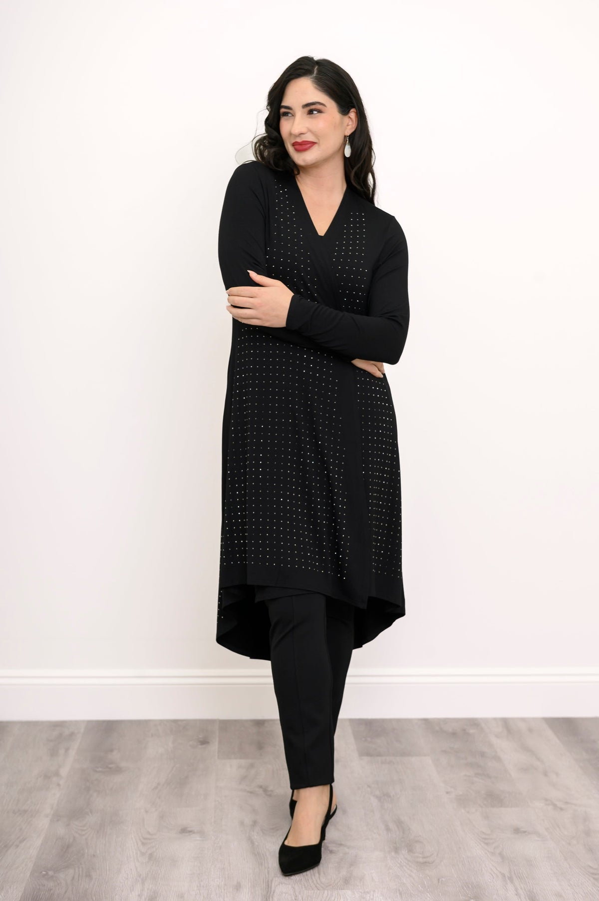 Priscilla Jacket, Black Diamond, Bamboo