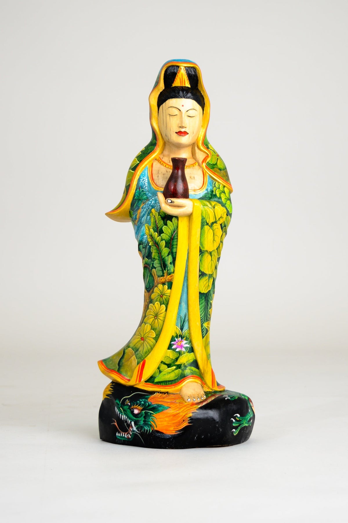 Hand-Painted Quan Yin Goddess