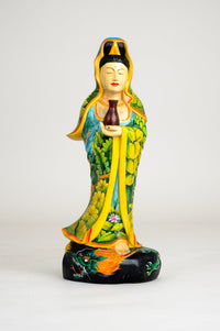 Hand-Painted Quan Yin Goddess