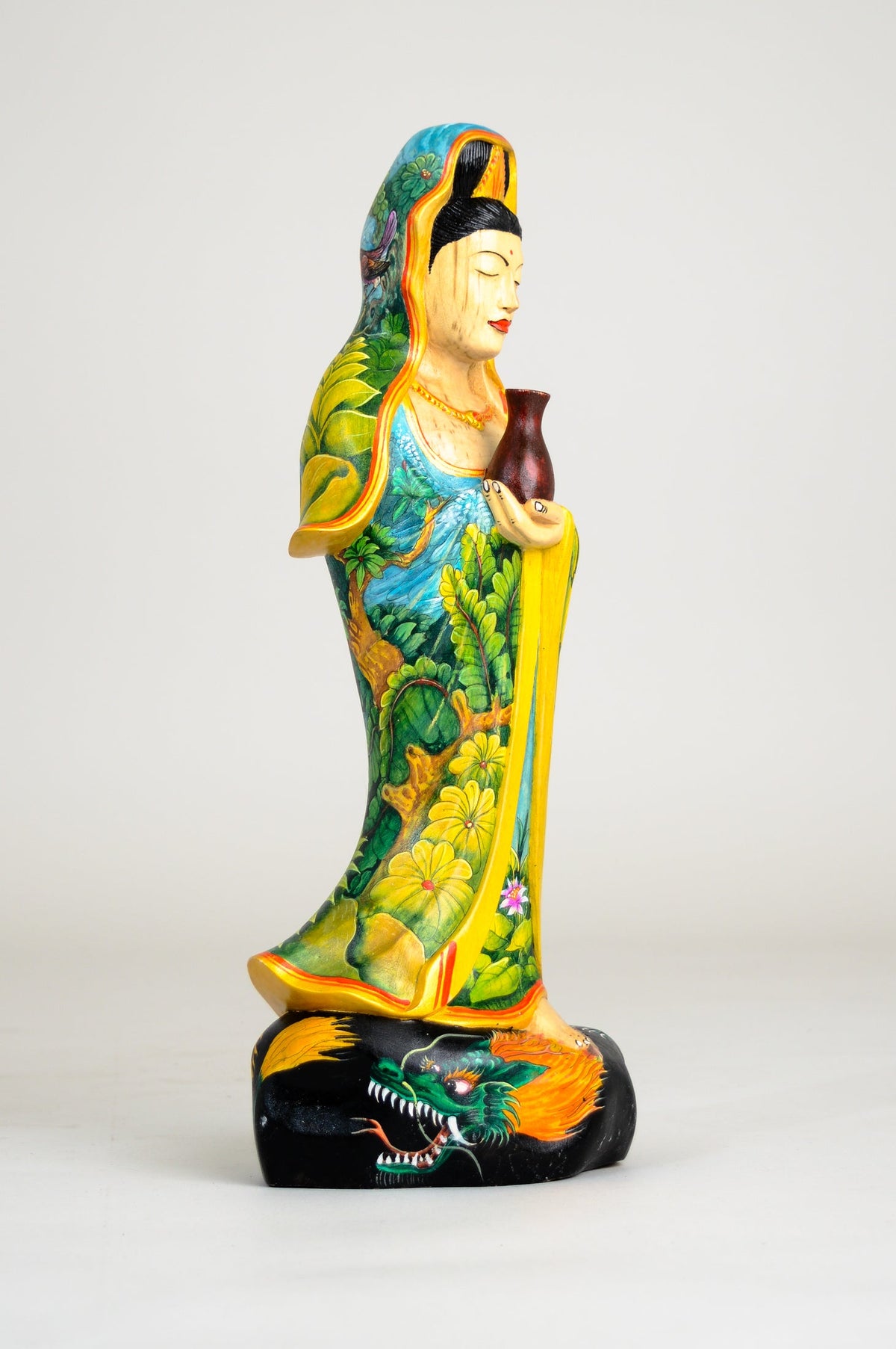 Hand-Painted Quan Yin Goddess