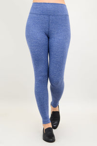Riley Legging, Denim, Bamboo - Final Sale