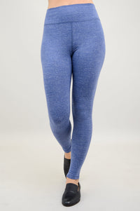 Riley Legging, Denim, Bamboo - Final Sale